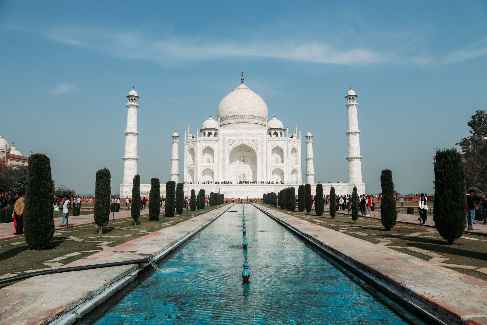 Taj Mahal in Agra for travelers combining Golden Triangle and Rajasthan
